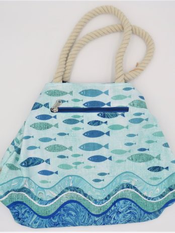 Sun N Sand Artistic Canvas Collection The art of marbling Gap Tote MHS010A