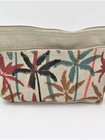 Sun N Sand Premium Canvas Collection Cosmetic Bag SNS5641