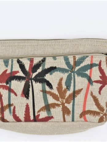 Sun N Sand Premium Canvas Collection Cosmetic Bag SNS5641