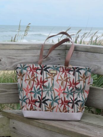 Sun N Sand Premium Canvas Collection Shoulder Tote SNS5640