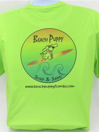 Beach Puppy Lime Shock Dry Fit Adult Competitor Tee ST350PERFLS