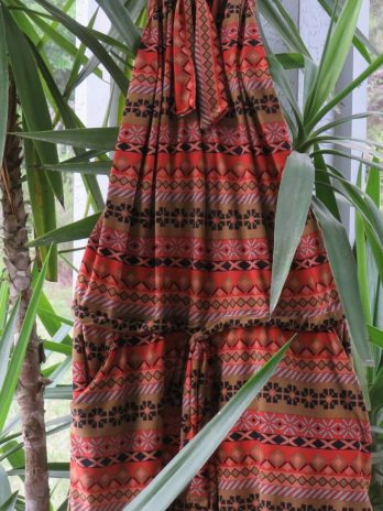 Monetti Apparel Lillian Spain Print Romper LILLIAN22ROMPSPAIN11