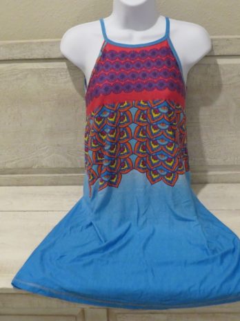 Monetti Apparel Eliana Sun Dress/Coverup ELIANA33DRSPEACOCK12
