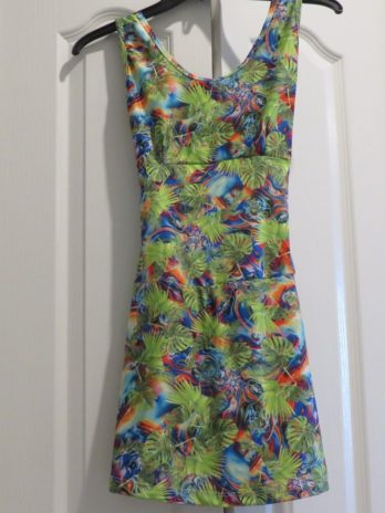 Monetti Apparel Monaliza One Piece Skort Dress MONA22DRESSFLORA33