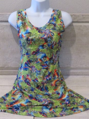 Monetti Apparel Monaliza One Piece Skort Dress MONA22DRESSFLORA33