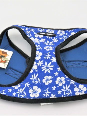 Bark Appeal Mesh Step in Harness Blue Hibiscus BLHEW