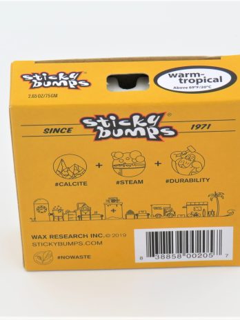 Sticky Bumps Warm/Tropical Surf Wax WRSB10B
