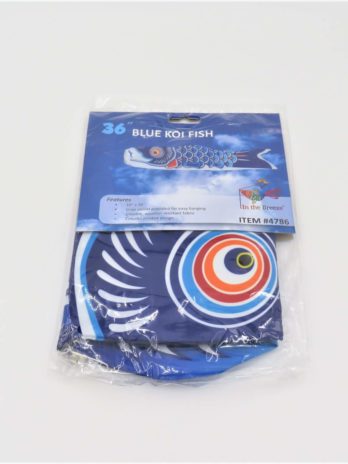In the Breeze Blue Koi 36″ Fishsock INB4786BKOI