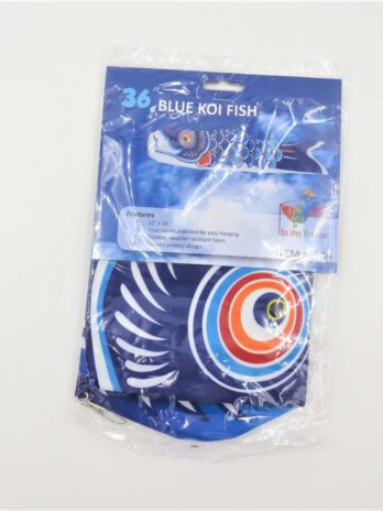 In the Breeze Blue Koi 36″ Fishsock INB4786BKOI