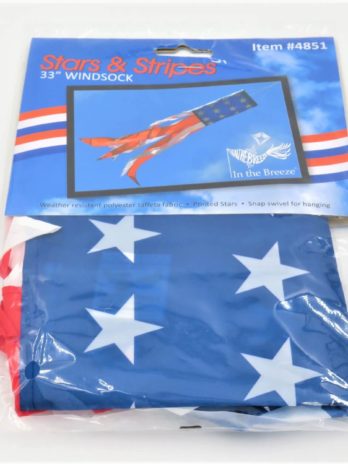 In the Breeze Patriot Value 33″ Windsock INB4851PV33