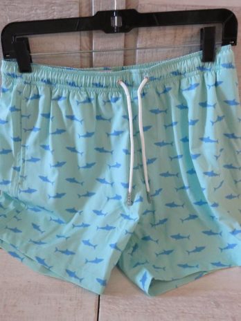 Bermies Great White Shark Mint 3.0 Swim Trunk BERGREATWHITEMINT