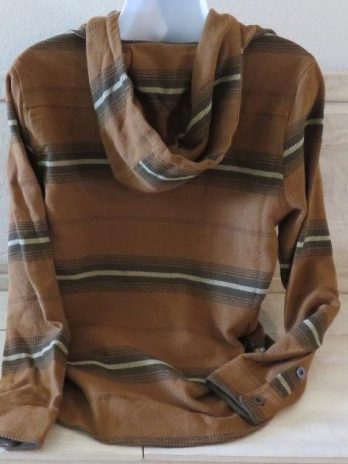 Jetty Quintin Olive Cotton Twill Pullover Hoodie F22QUINMPOLV